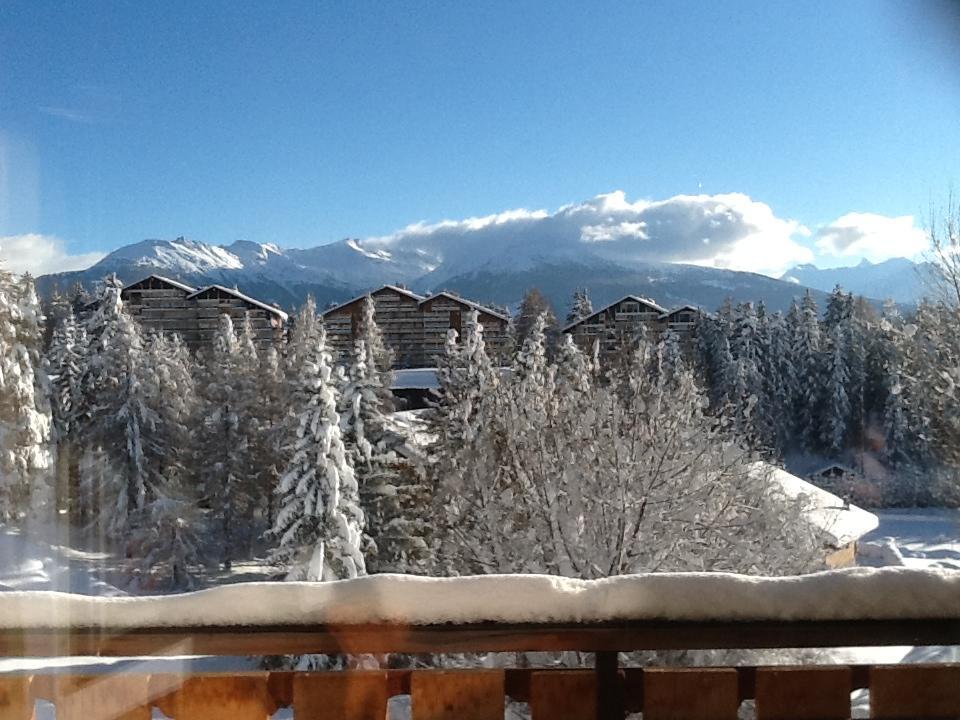 Apartment 24 Hotel Etrier Pool & Spa Crans-Montana Exterior foto