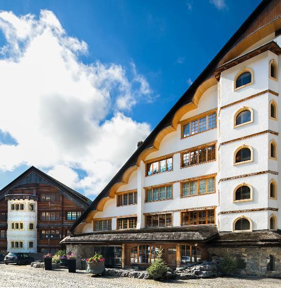 Apartment 24 Hotel Etrier Pool & Spa Crans-Montana Exterior foto